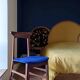 Pair of Italian teak chairs