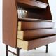 1960s Danish Teak Secretary/Writing Cabinet