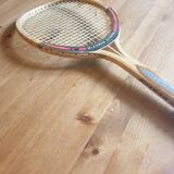 Decorative vintage tennis racket