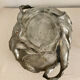 Art Nouveau jardinière in tin signed Frederic Debon Susse Frères.