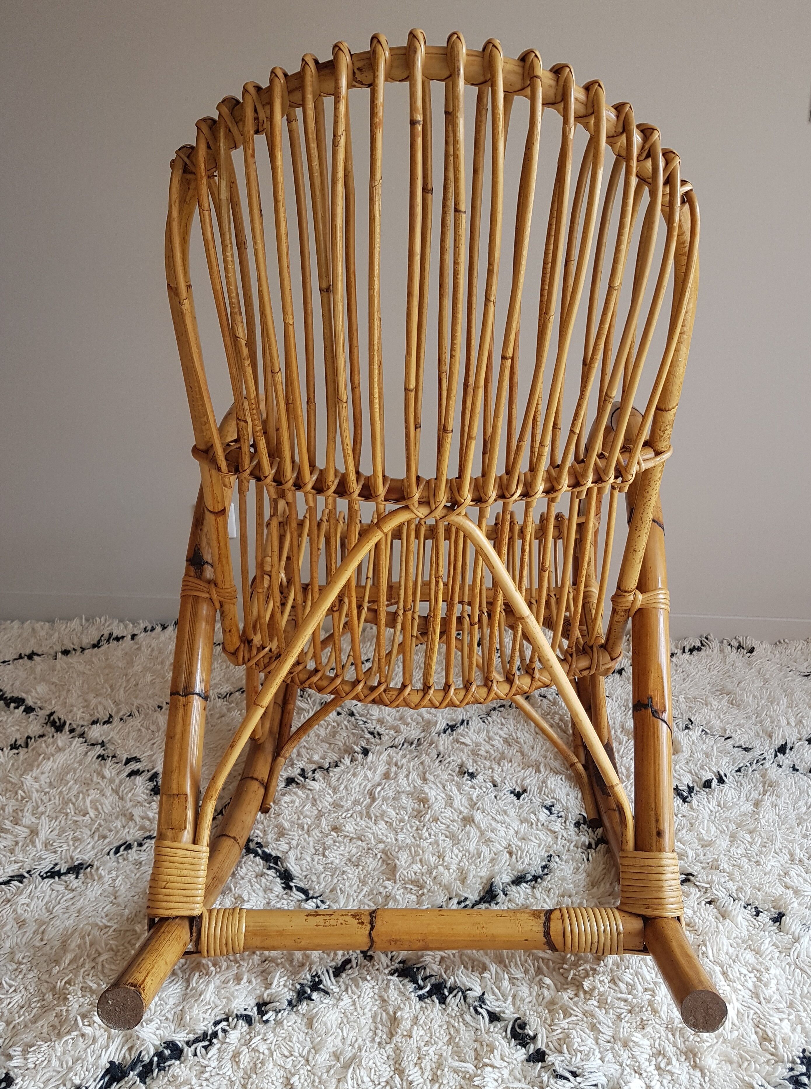 Rocking chair by Rohe Noordwolde renovated