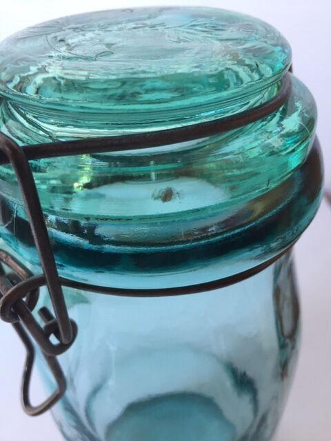 3 canned glass jars Manufrance "la lorraine" and "l ideale"