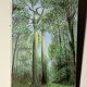 Kaki Brunet (1926-2012) "Spring in the Woods" oil on canvas