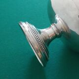 Silver metal foot cup