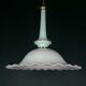 Vintage Murano glass pendant lamp attributed to Venini, Italy, 1970s.