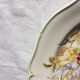Flat plates in earthenware "Butterfly Flowers" Gien
