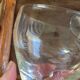 Set de 7 verres à vin gravés vintage 1950