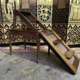 Bookstep ladder and Louis XVI bench