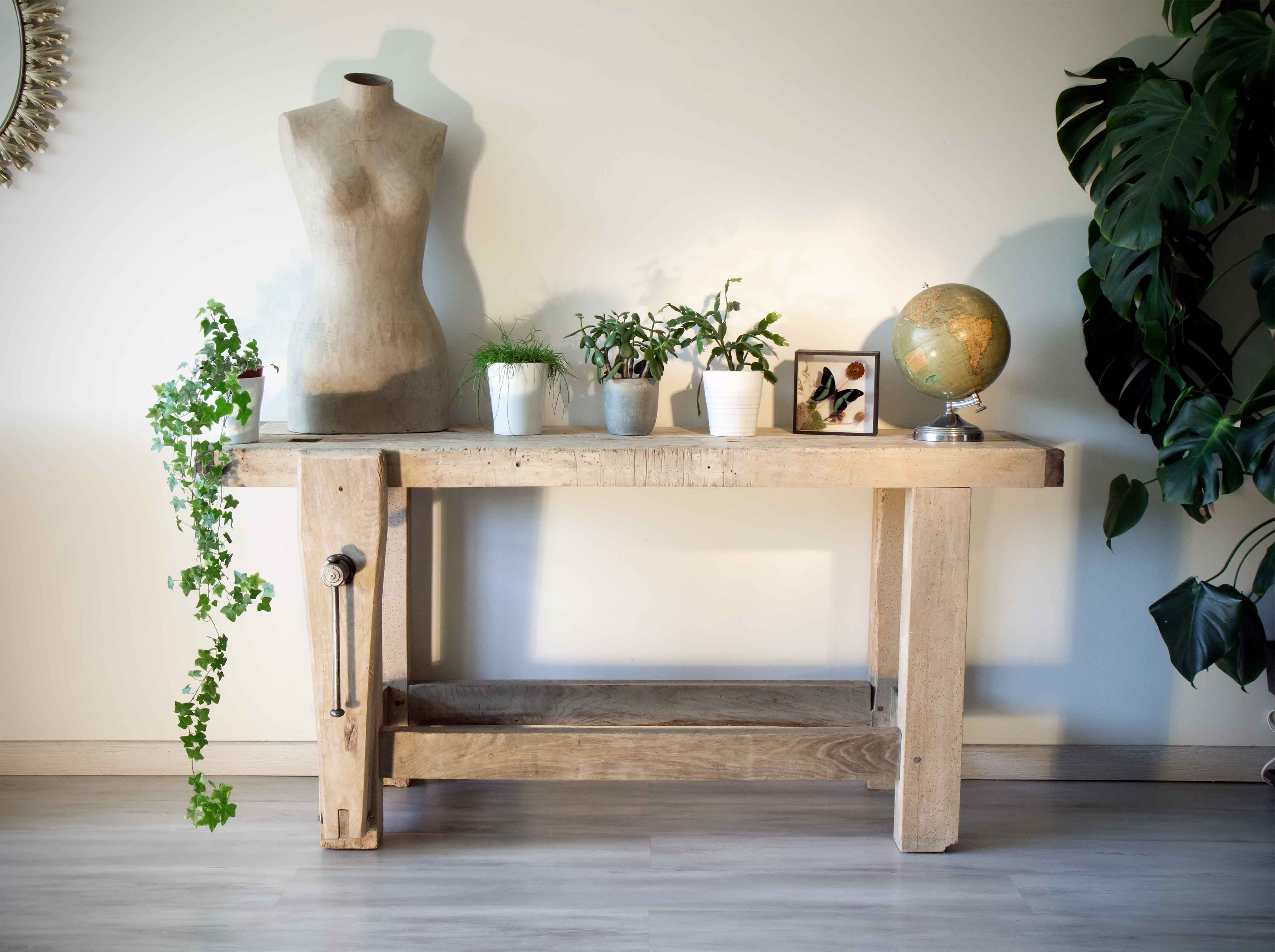 carpenter's workbench mi twentieth, solid clear beech