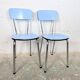 Duo de chaises en formica