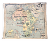 🌍 Old school map Vidal-Lablache 17, 1930 - Africa, colonies