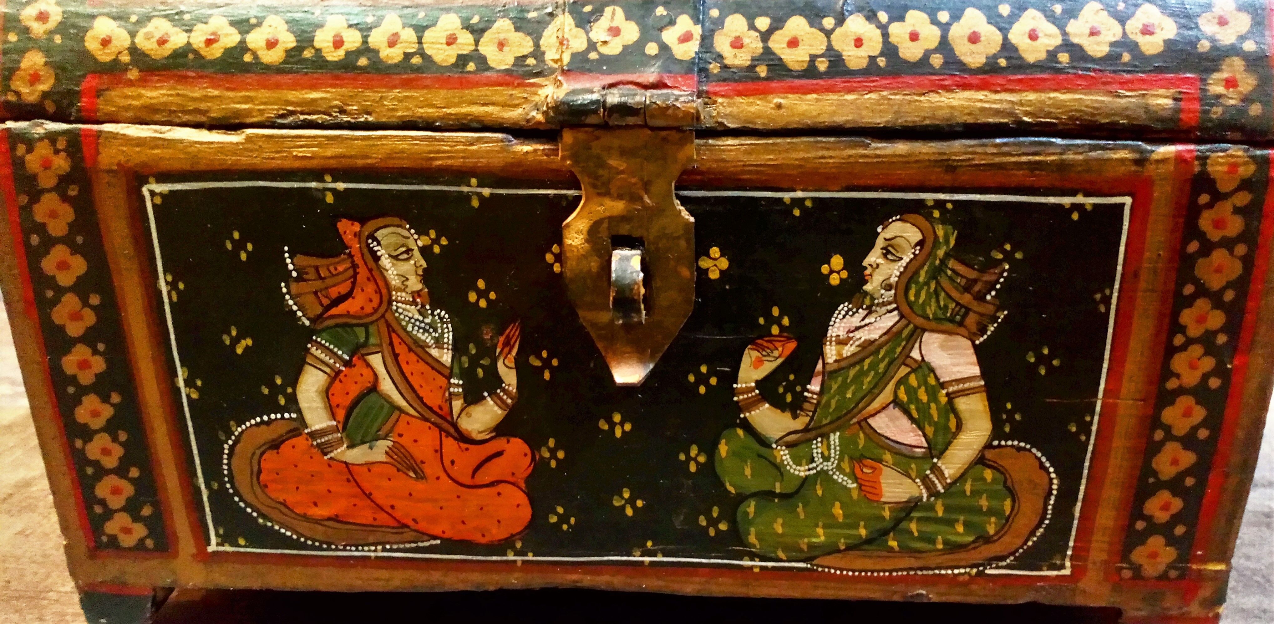 India 1950s Jewelry Box