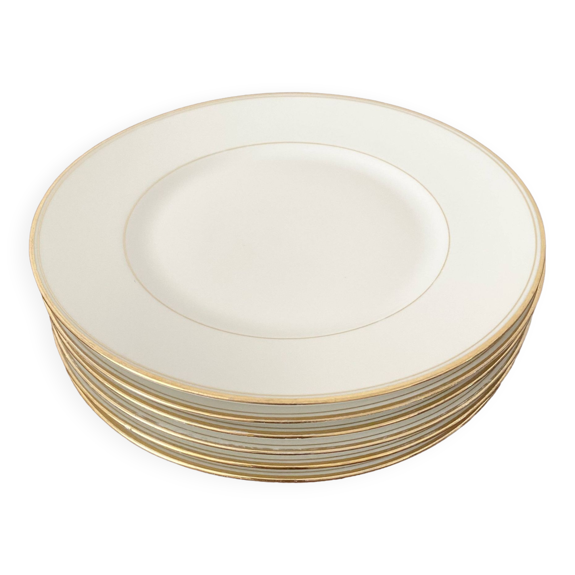 Limoges porcelain flat plate