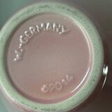 West Germany Iridescent Pink Vase