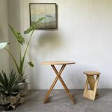 Adrian Reed Table and Stool Dining Set