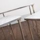 Nesting tables bronze and marble