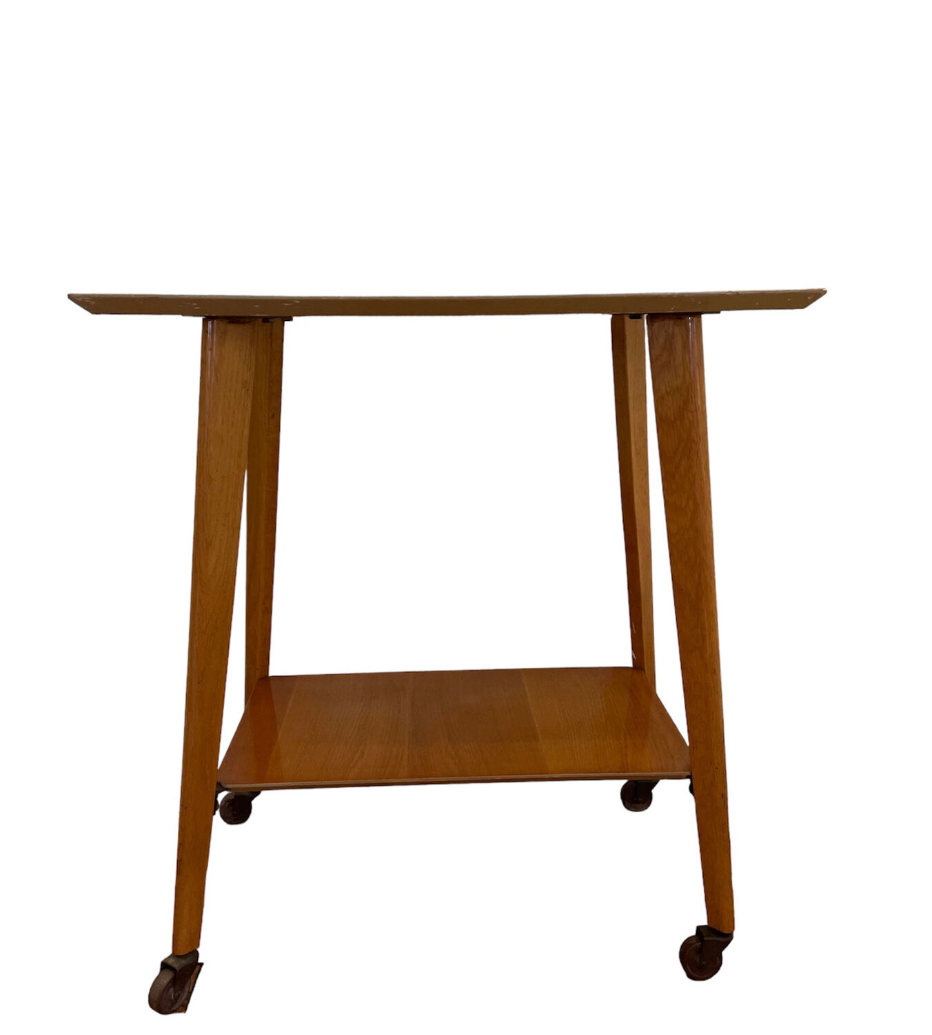 Table serving legs vintage compass 1950