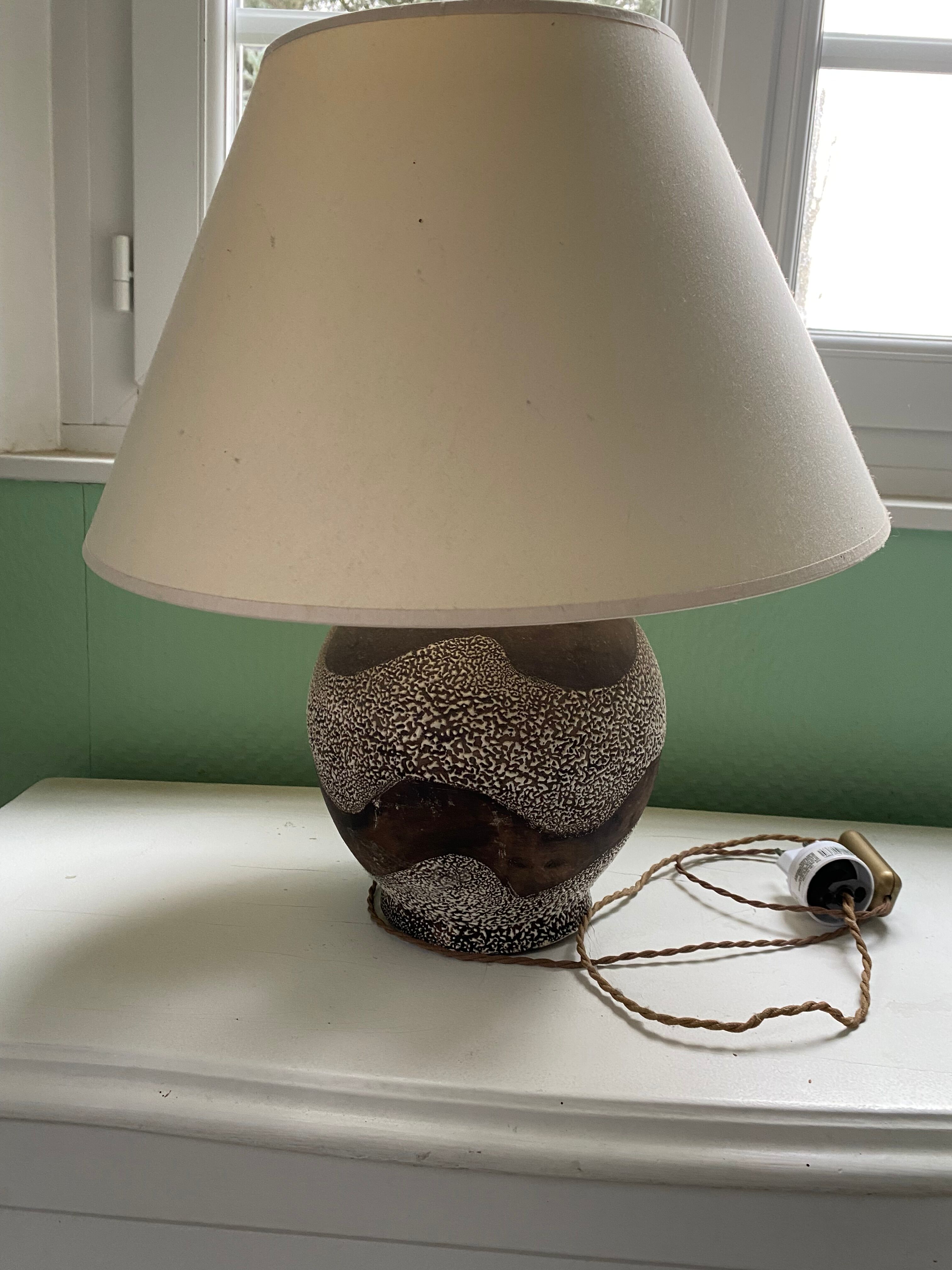 Porcelain floor lamp