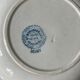 Set of 4 hollow plates Terre de Fer model "Derby" Choisy Le Roi