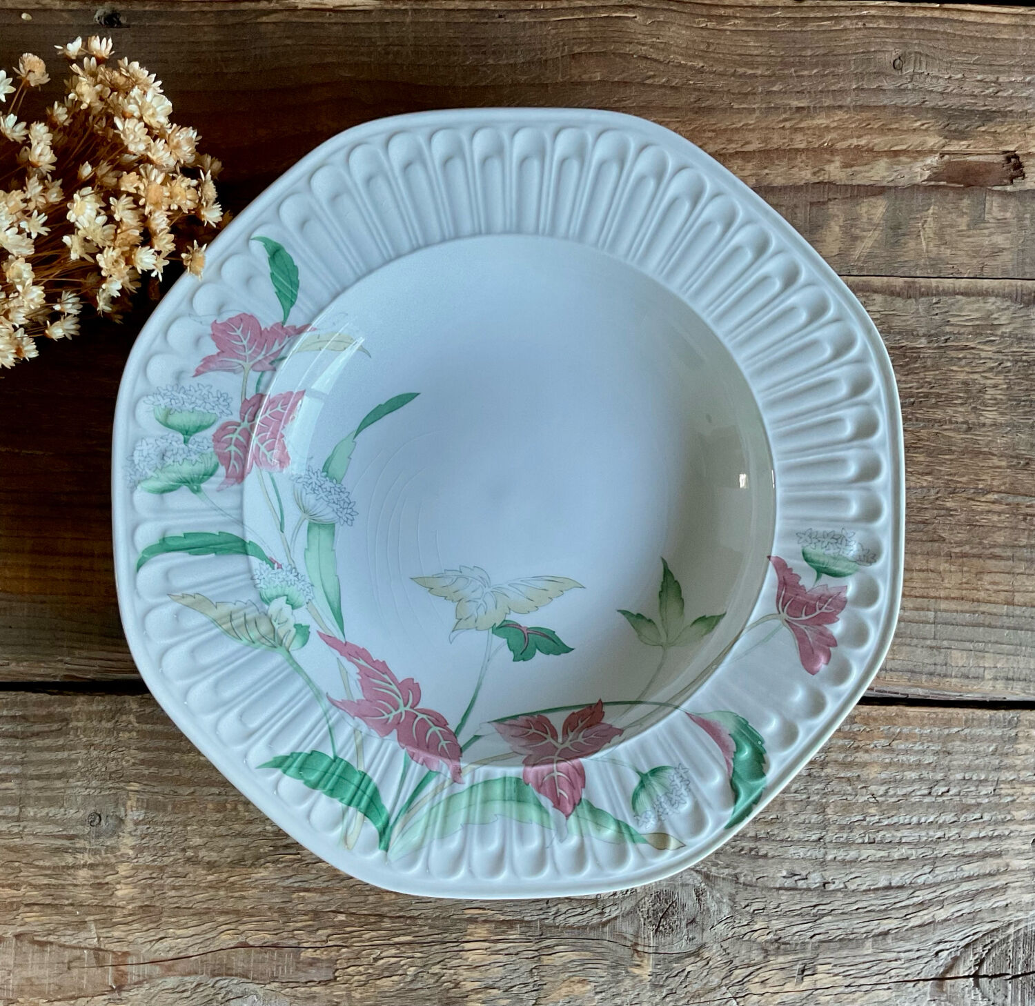 6 “Santa Clara” Spain soup plates