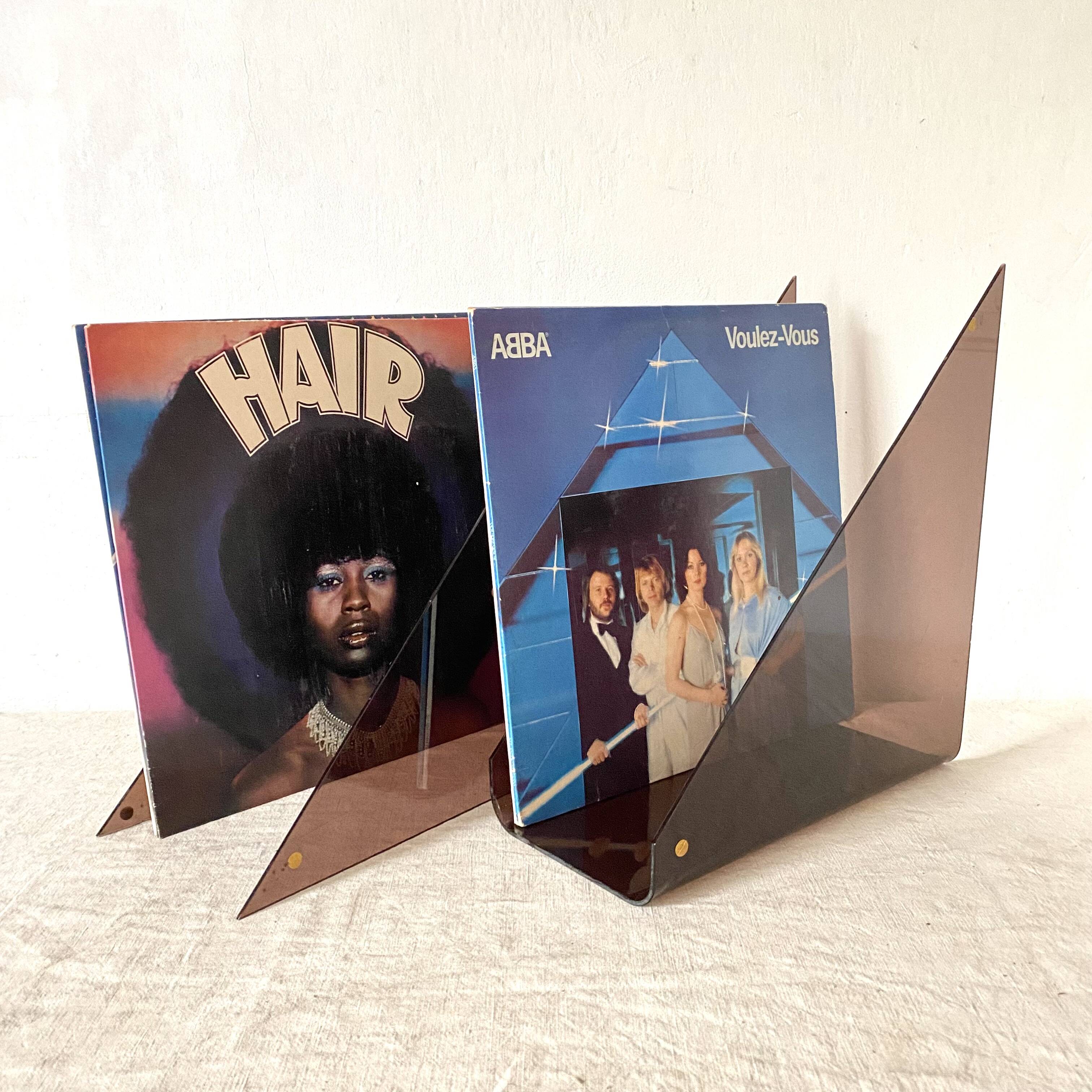 Vinyl range in smoked plexi, 70s