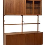 Vintage Poul Cadovius Cado wall system wall unit Design