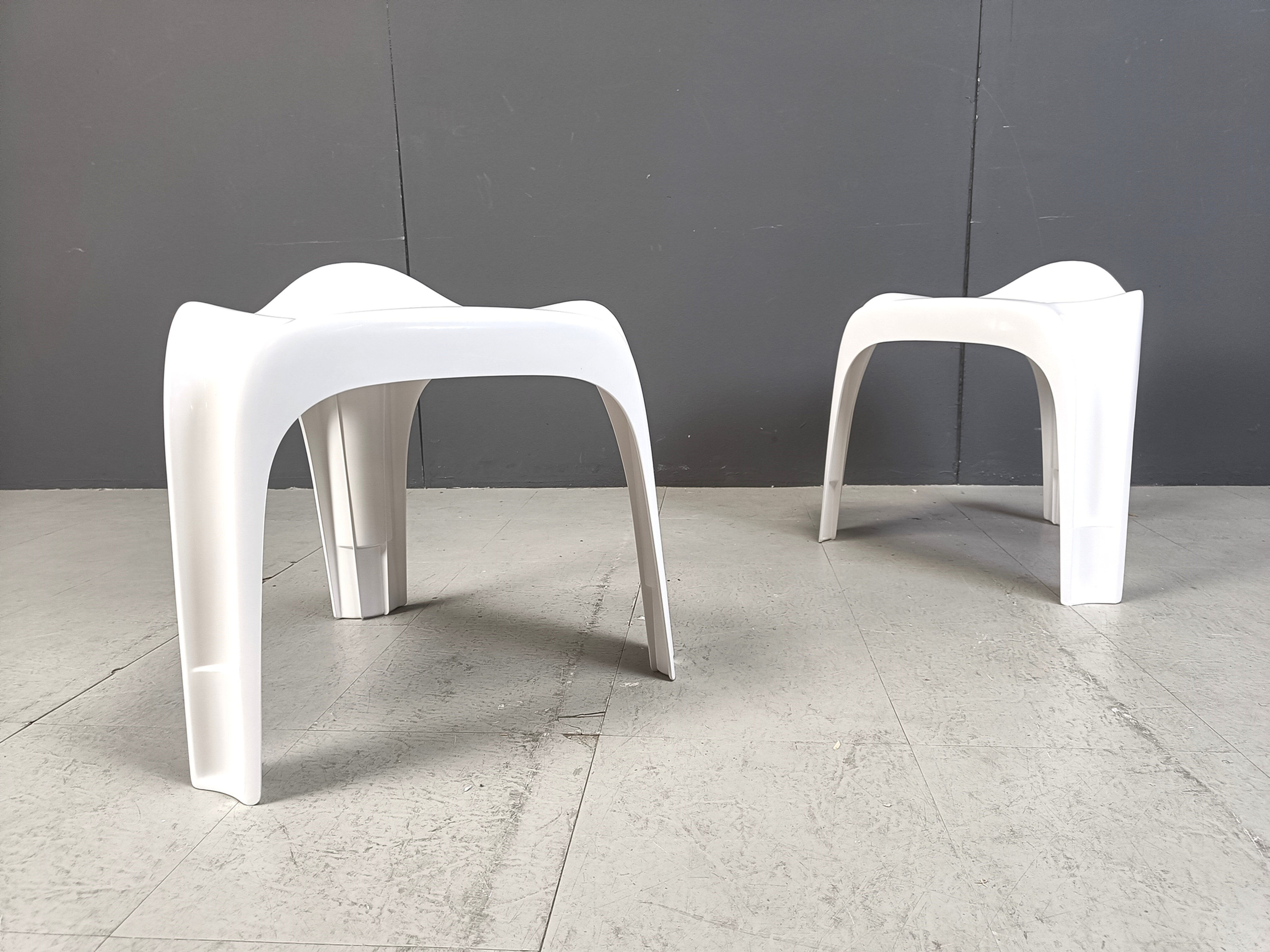 Vintage Casalino stools by Alexander Begge for Casala, 1970s