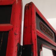 Pair of 3-panel screens