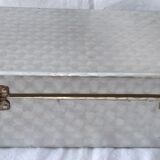 Corked aluminum suitcase