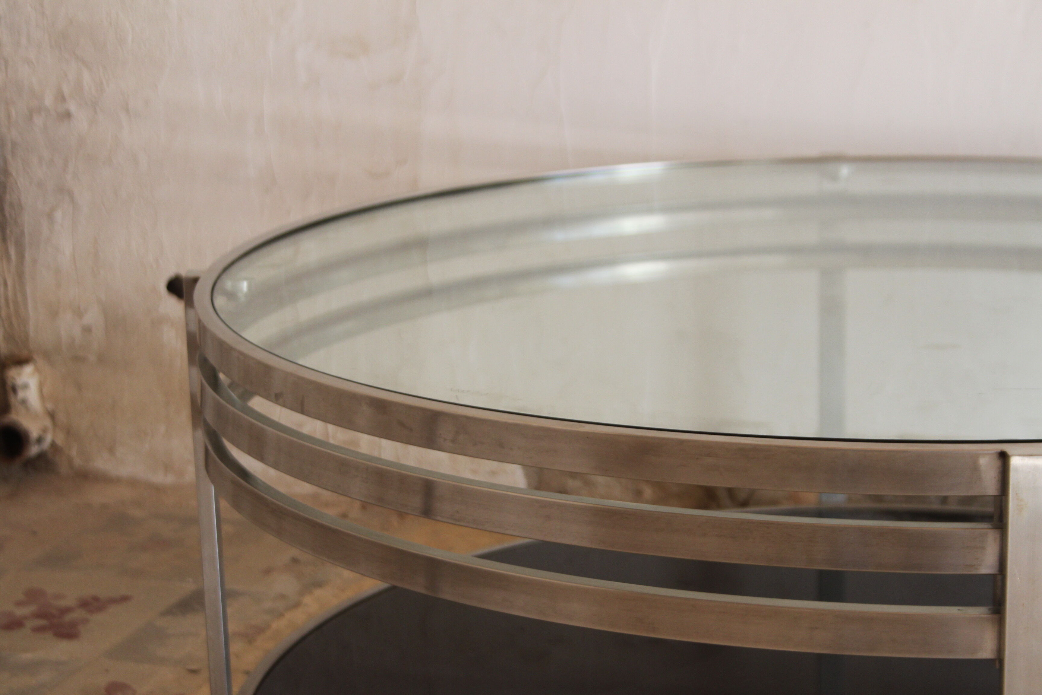 Table basse design années 70