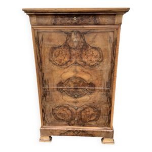 Secrétaire Louis-Philippe, - noyer