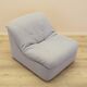 Italian Space Age Lounge Chair 1970s in Bouclé Fabric