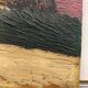 Landscape in vintage oil
