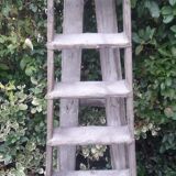 Artisan wooden ladder 6 steps