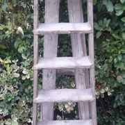 Artisan wooden ladder 6 steps