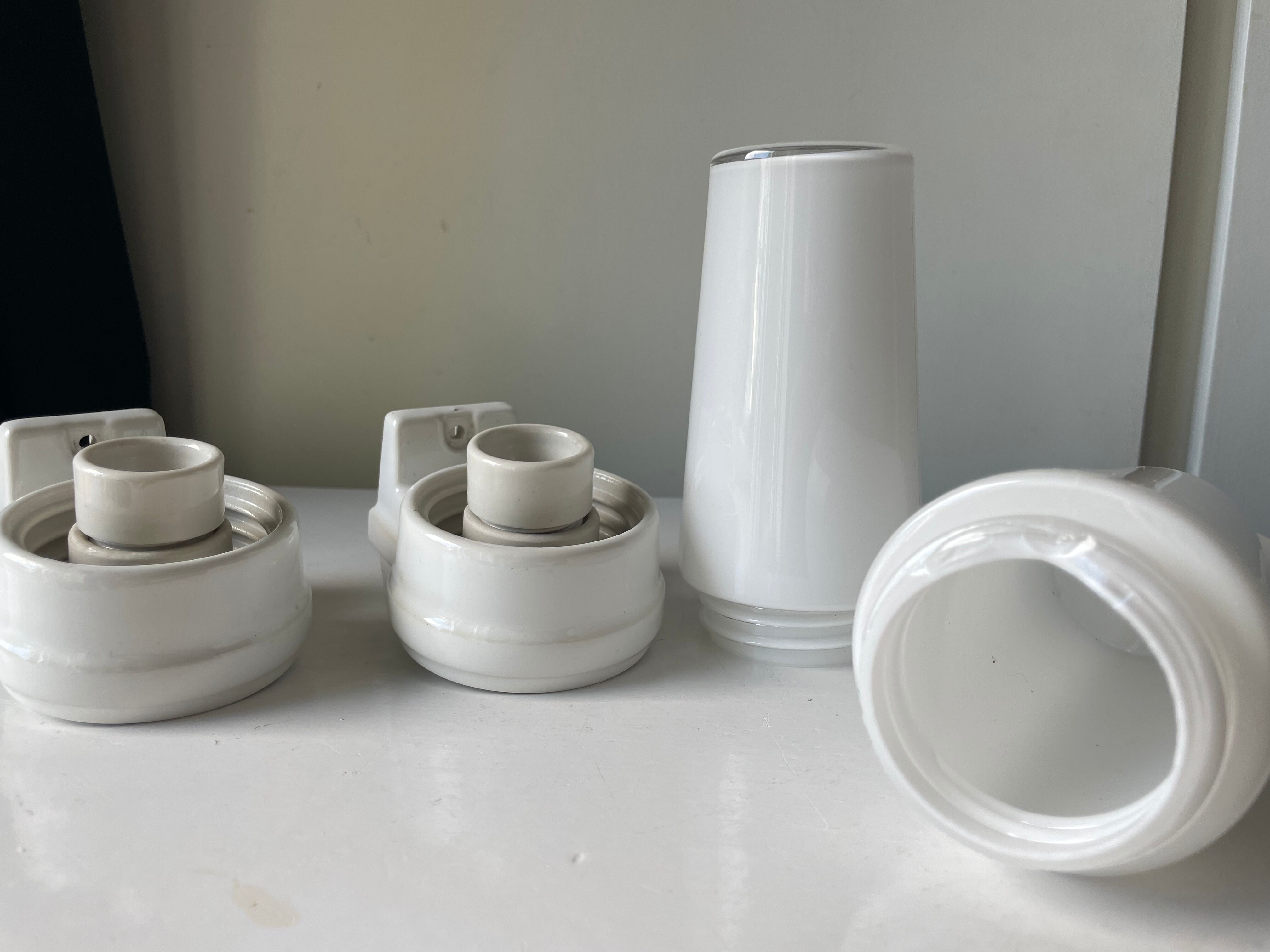 2 Swedish ifo Bernadotte designed bathroom lights