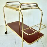 Vintage dessert with serving tray