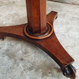 Antique table round dining table 19th century tilt top table