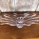 Old empty crystal cup pocket from bayel vintage