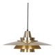 Danish vintage pendant lamp Superlight by David Mogensen, 1980s