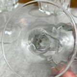 Verres à pied vintage, Régence Luminarc