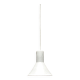 Vintage Mini Suspension Lamp P&T Danish by Michael Bang for Holmegaard, 1970s