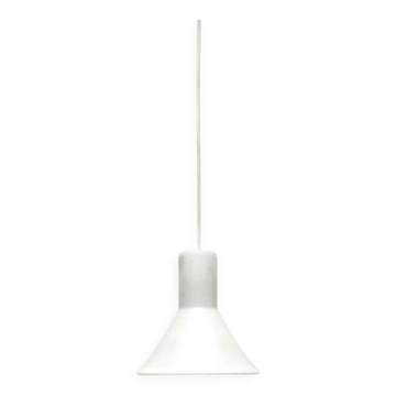 Vintage Mini Suspension Lamp P&T Danish by Michael Bang for Holmegaard, 1970s