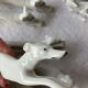 12 Art Deco porcelain knife holders