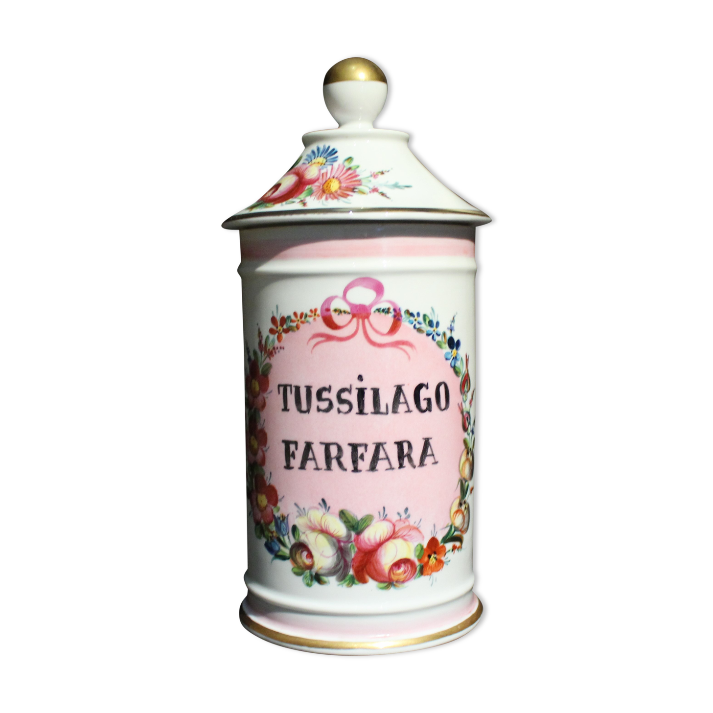 Porcelain pharmacy pot