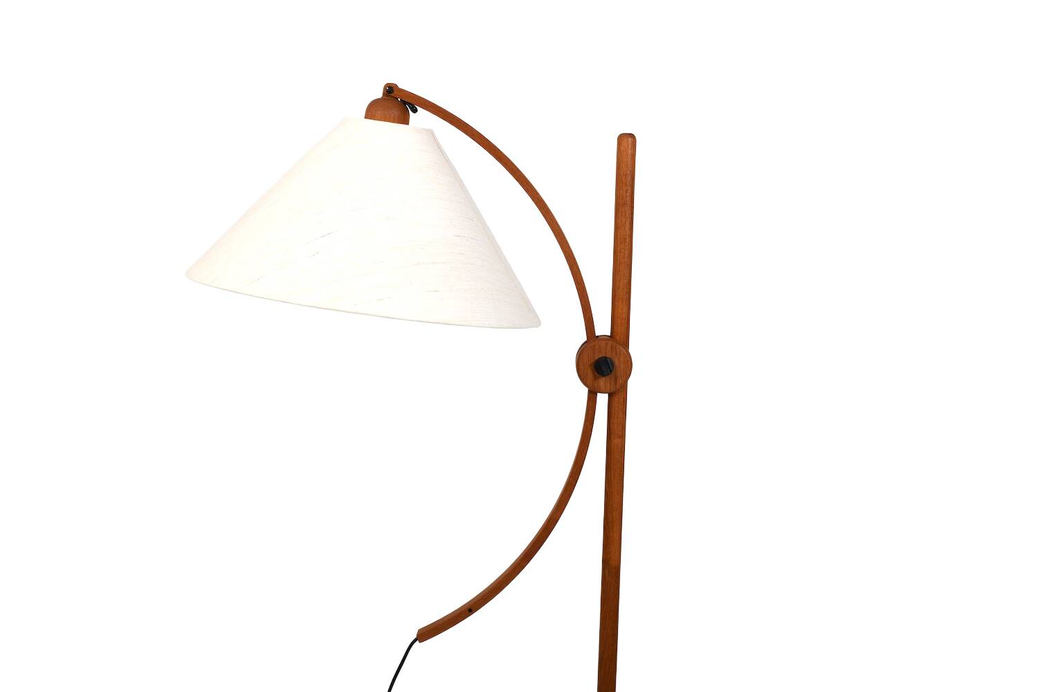 Danish Teak Floor Lamp by Domus Danica