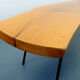 50s coffee table in solid cherry wood
