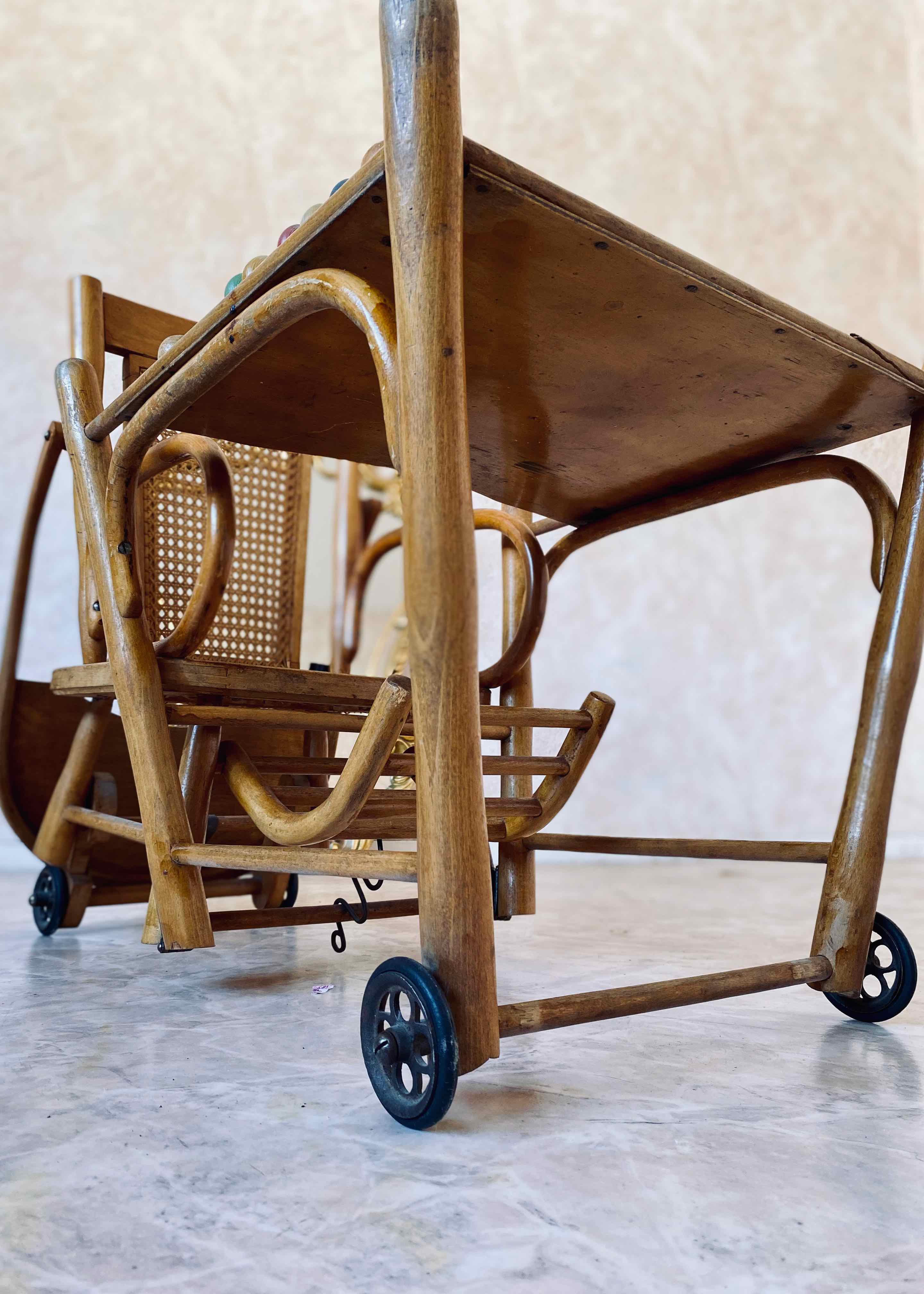Vintage children's high chair