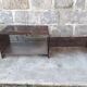 Table basse vintage en plexiglas