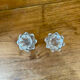 Pair of crystal salt shakers